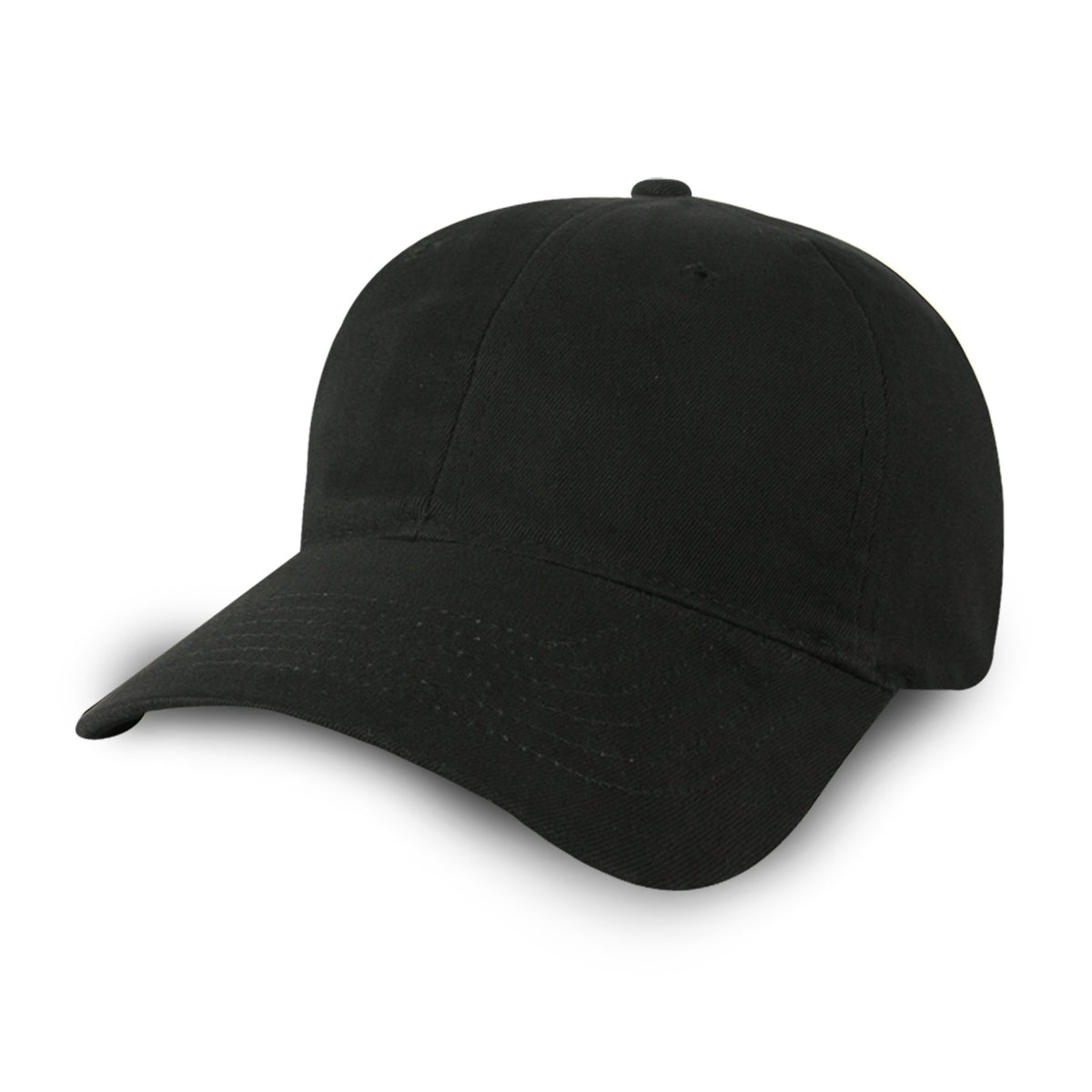 WK "Dad" Cap with Embroidered Logo (Black)